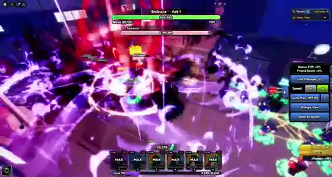 Sukuna raid boss health being shredded in combat