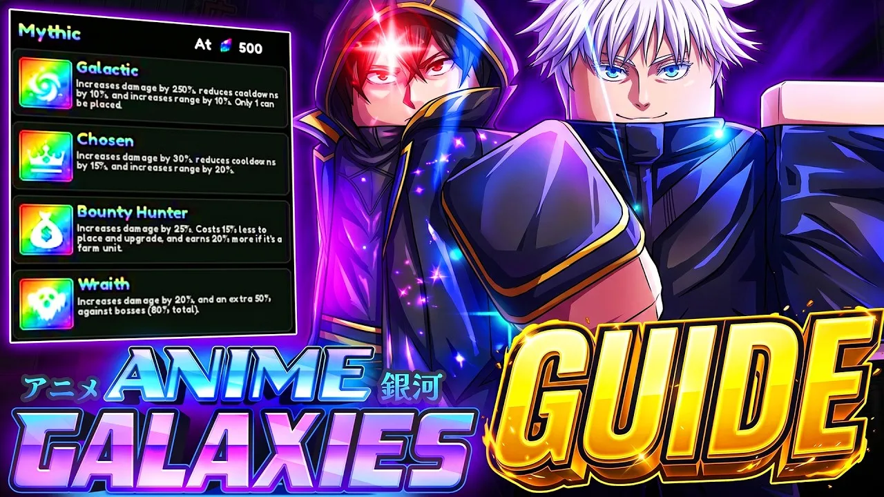 Anime Galaxies traits